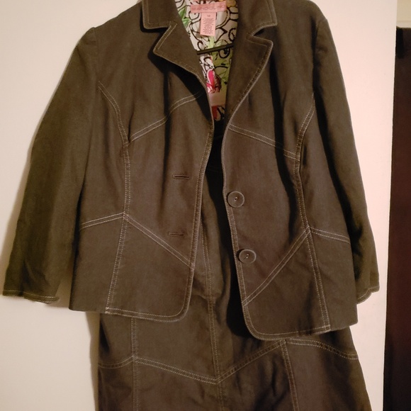 Jean skirt set - Picture 2 of 3